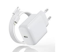 DEESOOCO Caricatore USB C 25W con Cavo, Caricabatterie Type-C, Presa USB C Compatibile con i-Phone 16/15 Pro Max Plus, i-Pad Mini/Air, Samsung Galaxy S24/S24+/S24 Ultra/S23/S22/Note20/Z Flip6/Z Fold6