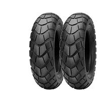 Deestone 2 Pneumatici 100/90-10 per Piaggio Ape 50 Moto Scooter COPERTONI EGC10TSD RINFORZATI 8PR GOMME 61L