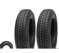 Deestone EGC12TXD 2 Pneumatici 125-12C 4PR 62J TUBELESS TL per Ape P I A G G I O E Vecchia F I A T 500 Epoca Ruote GOMME COPERTONI