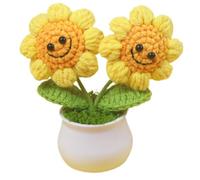 DEETREK 1 girasole come regalo di supporto emotivo positivo girasole in vaso Pasqua Festa dell'insegnante regalo per la Festa della mamma da figlio e figlia alla mamma
