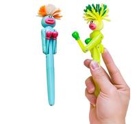 DEETREK 2 penne da boxe divertenti per tutte le età, penne a sfera per bambini, forniture per ufficio, scultura di sabbia, per alleviare lo stress