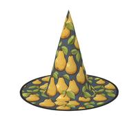 DEETTY Cappello da mago di carnevale con stampa di pere dei cartoni animati | Accessorio versatile per feste e feste a tema