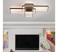 Deevin Plafoniera Led Soffitto, 59w Lampada Da Soffitto Moderna Dimmerabile Plafoniera,Telecomando E Funzioni Di Illuminazione Notturna Per Soggiorno, Camera Da Letto, Ristorante, Cucina
