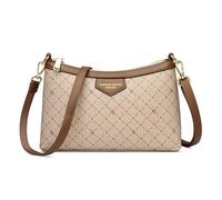 DEEVORCA Borsa a Spalla Donna Elegante Crossbody Con Tracolla Removibile, Design alla Moda Con Stampa, Impermeabile PU per Museo, Biblioteca, Concerto