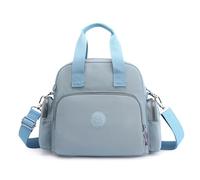 DEEVORCA Borse da Donna Borse a Tracolla Casual con USB Trasformabili in Borse a Tracolla e Zaini Scomparti Multipli Organizzati Ideale Viaggi, Ufficio e Shopping Impermeabile Nylon Azzurro cielo