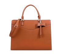 DEEVORCA Donna Borsa a Mano Moda Signora Borsa a Tracolla Decorazione Con Papillon Tracolla Staccabile Borsa Con Manico Superiore Shopping Viaggiare Incontri Borse Messenger Impermeabile PU Marrone