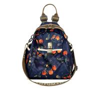 DEEVORCA Zaino da Donna Squisito Borsa a Tracolla da Signora Stampa Alla Moda Design Invecchiato Hardware Borsa a Mano Quotidiano Vacanza Concerto Impermeabile Tessuto Oxford Blu C