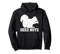 Deez Nutz Nutcracker Squirrel Gopher Chipmunk Dees Nuts Felpa con Cappuccio