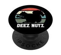 Deez Nutz Nutcracker Squirrel Gopher Chipmunk Dees Nuts PopSockets PopGrip Adesivo