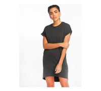 DEF Agung Vestito Base Monocolore Cotone Tutti i Giorni Midi Abito Camicia Donna