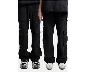 DEF DWD Pantaloni cargo San Paolo DWDJS001 34 Nero