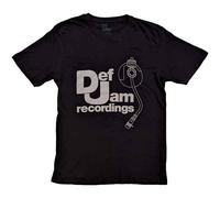Def Jam Recordings Logo & Stylus autorizzato Uomo maglietta