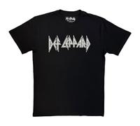Def Leppard Band Logo Mono T Shirt Size XXL