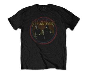 Def Leppard Band Profile autorizzato Uomo maglietta