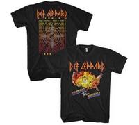 Def Leppard Blazing Thru America Tour Musica Rock Metal Album Uomo T Camicia