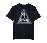 Def Leppard - Collide Maglietta, Uomo Taglie Grandi, Nero, 3X Tall