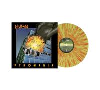 Def Leppard - Def Leppard Pyromania 40th Anniversary Orange and Yellow Splatter Vinyl Record LP
