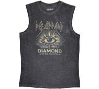 Def Leppard Diamond Star Halos Tank Top autorizzato Uomo maglietta