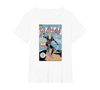 Def Leppard - Fumetto Maglietta, Donna Plus-Size, Bianco, 5X