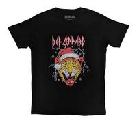 Def Leppard Holiday Leppard ufficiale Uomo maglietta unisex