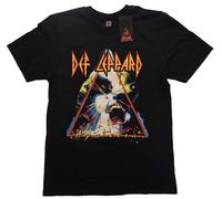 Def Leppard 'Hysteria Album' (Nero) T-Shirt - NUOVO E UFFICIALE