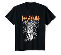Def Leppard - La verità Maglietta, Bambini, Nero, 4 Anni