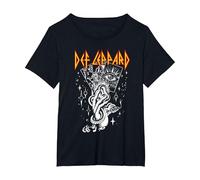 Def Leppard - La verità Maglietta, Donna Plus-Size, Nero, 6X