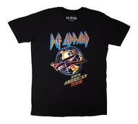 Def Leppard North American Tour ufficiale Uomo maglietta unisex