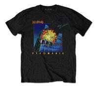 Def Leppard 'Pyromania' (Nero) T-Shirt - NUOVO E UFFICIALE