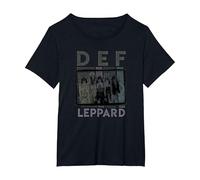 Def Leppard - Rock of Ages Maglietta, Donna Plus-Size, Nero, 4X