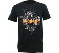 Def Leppard Shatter Logo Classic Rock Heavy Metal Musica Band T Shirt 18161014