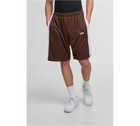 DEF Pantaloncini a righe DFSH049 M Marrone