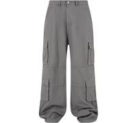 DEF Pantaloni cargo DFCP052 32 Grigio