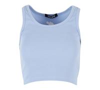 DEF Top 'Base' blu chiaro / bianco Donna DEF XS