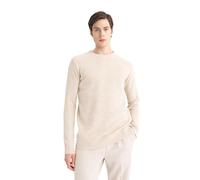 DeFacto B7864ax T-Shirt, Beige mélange, L Uomo