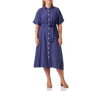 DeFacto U6943AZ Vestito, Indigo, 46 Donna