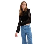 DeFacto Z7189AZ, Maglione, Donna, Nero, L