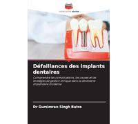 Défaillances des implants dentaires: Comprendre les complications, les causes et les stratégies de gestion clinique dans la dentisterie implantaire moderne
