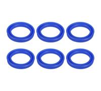 DEFANEX 2 guarnizioni radiali per albero ONU, diametro interno 40 mm x | Paraolio TPU, Shore 90A, per pistoni/Cilindro idraulico industriale/Cilindro pneumatico/Attrezzatura di sollevamento