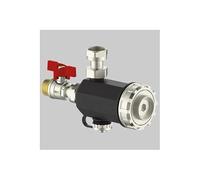 DEFANGATORE COMPATTO FILTRO MAGNETICO X CALDAIA 3/4 CON RUBINETTO E CHIAVE