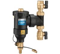 Defangatore con valvole di intercettazione Caleffi con magnete G1 1/4