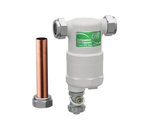 Defangatore F-F Compactfar con Attachi In Linea Far 3/4" Bianco-Cromata