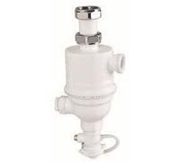 Defangatore magnetico compatto sottocaldaia - Bianco - Completo di raccordo di connessione alla caldaia