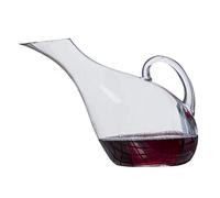 DEFBOW Caraffa per Vino a Forma di Cigno da 650/2000 ml, Contenitore aeratore in Vetro di Cristallo, distributore di Vino, caraffa con Manico, brocca per Bottiglia di Vino