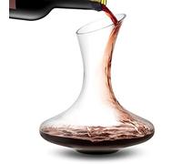 DEFBOW Decanter per Vino in Cristallo soffiato al 100% a Mano, Senza Piombo, caraffa per Vino da 1500 ml