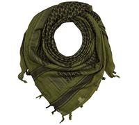 DEFCON 5 Afghan Shamag, Scaldacollo Funzionale. Uomo, Verde OD, 110 x 110 cm