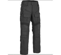 DEFCON 5 Bulldog Tactical Pant Poly Cotton Rip-Stop (IT, Testo, XXL, Regular, Regular, Black)