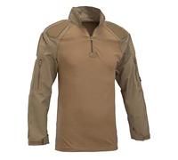 DEFCON 5 Combat Shirt con Protezioni nelle Braccia (Medium, Coyote Tan)