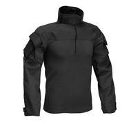 DEFCON 5 D5-3048 B COTTON COMBAT SHIRT NERO RIPSTOP POLYCOTTON AIRSOFT TACTICAL