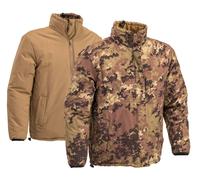 Defcon 5 giacca giubbino parka reversibile ESERCITO vegetata militare D5-20091